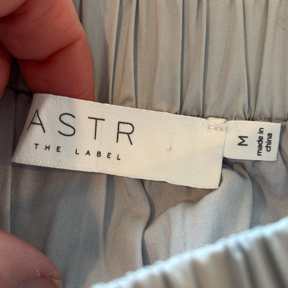 Astr Light Gray/Blue A-Line Skirt - Medium - Picture 4 of 9
